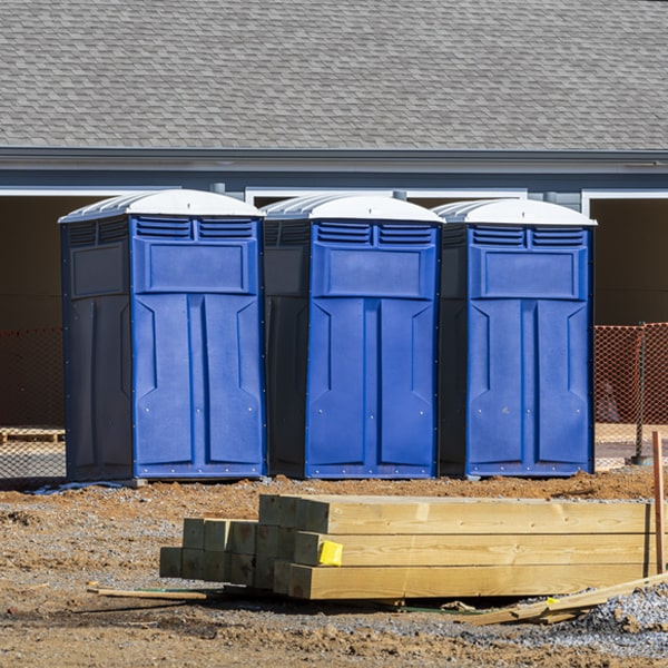 is there a specific order in which to place multiple portable restrooms in Freeburn Kentucky